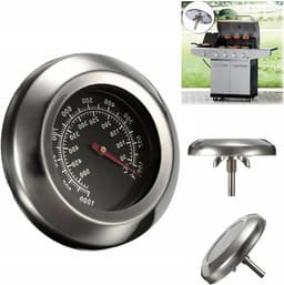 Nauwkeurige Oven- en Grillthermometer van RVS voor Keuken en Buiten, Temperatuur van 50 °C tot 500 °C, Ideaal voor BBQ en Bakken — thumbnail 2