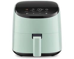 Slimme Heteluchtfriteuse - Mini Oven - Gezond Koken - 4-in-1 Functionaliteit - 300 Gram - Groen