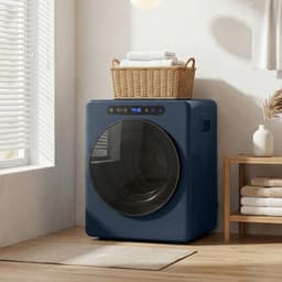 HOMCOM Wasdroger-Roestvrij staal, Staal-49L x 43B x 61H cm-Blauw — thumbnail 2
