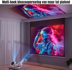 Minibeamers-Projector-Minibeamer-Wit-‎25cmx23cmx20cm — thumbnail 4