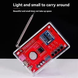 Elektronische FM-radio-set - Solderen praktijkkit - DIY Radio Kit - Radio - Stereo Radio Kit - FM-radioset - met Behuizing -Lasprojecten voor Leren en Onderwijzen — thumbnail 5