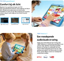 OSCAL KIDO2 - Tablet - Kindertablet - 8GB RAM - 64GB ROM - 10.1 inch - 6600mAh - Android 16 - Ouderlijk Toezicht App - Oogzorgmodus - Inclusief Beschermhoes - Roze — thumbnail 5
