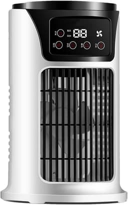 Draagbare Airco - Persoonlijke Koeler - Directe Verkoeling - Energiebesparend - 19.5 cm - Wit — thumbnail 1