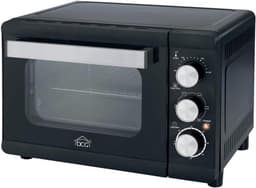Multioven - Compacte oven - Snelle maaltijden - Instelbare thermostaat - 24 liter - Zwart — thumbnail 1