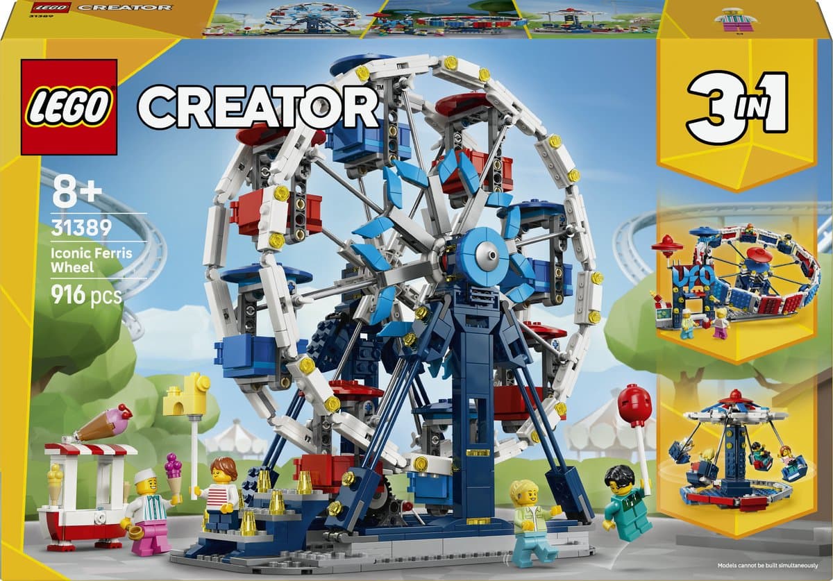 LEGO Creator 3-in-1 - Klassiek reuzenrad Constructiespeelgoed — afbeelding 1