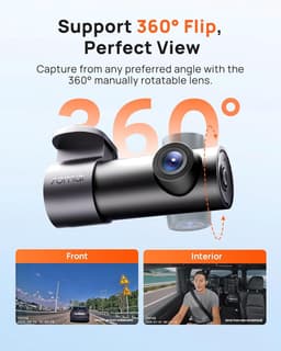 Auto Camera - Rijrecorder - Verkeersveiligheid Bewaken - 2K QHD Resolutie - 143 Graden - Zwart — thumbnail 5