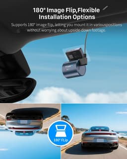Auto Camera - Rijcamera Opname - Veilig Rijden - Compact Stealth Design - 2K QHD Resolutie - Zwart — thumbnail 3