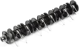 Verticuteermachine – Elektrische Gazonschraper – Mosverwijderaar – Gazonbeluchter – Accu Verticuteerder – Borstelloze Motor – Werkbreedte 38 cm met 16 Messen – 5 Instelbare Dieptes en Ergonomische Handgreep — thumbnail 5
