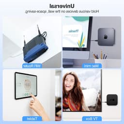 Universele Wandmontage voor Tablets en Smartphones - 90 Graden Draaibare en Verstelbare Houder voor iPad, Kindle, E-Reader en Meer - Ideaal voor Thuis en Kantoor — thumbnail 5