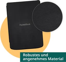 PocketBook Verse Pro e-reader Azure – 6 inch – 16 GB – waterdicht + Zwart met Elastiek Hoesje – voordeelbundel — thumbnail 4