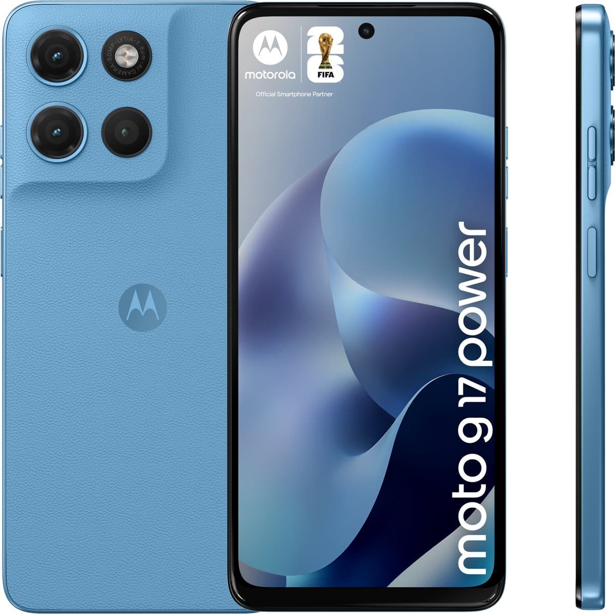 Motorola Moto G17 Power 256GB Lichtblauw 4G — afbeelding 1