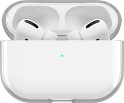 Hoesje geschikt voor Apple AirPods Pro - Case - AirPods cover - Protective case - Beschermhoes - Hoes oortjes - Softcase - Oplaadcase bescherming - Kunststof -Krasbestendig -Transparant- 1 stuk - Jony — thumbnail 3