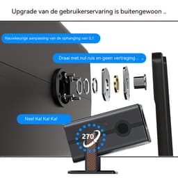 Xnano Mini beamer - Thuisbioscoop- Android 13 -smart projector - native Full HD 1080p - 4K ondersteuning - WiFi 6 - Bluetooth 5.2 - autofocus - auto keystone - Draagbaar en Draadloos met accu - Zwart — thumbnail 2