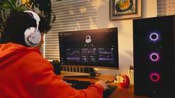 JBL QUANTUM 650 Over-ear Bedrade gaming-headset met Ruisonderdrukking Teal — thumbnail 4