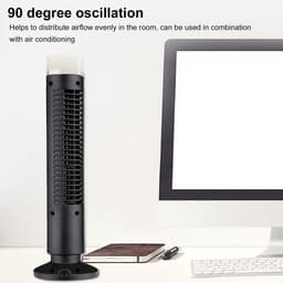 Allecto - Omnibreeze Bladloze Torenventilator - Stil Compact — thumbnail 5