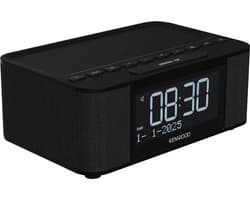 Kenwood CR-ST55DAB – Compacte DAB+ wekkerradio met Bluetooth, USB en verrassend krachtig stereogeluid - Zwart