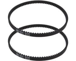 Dailygoods - Dailygoody - Aandrijfriem - Rubber - 2x set - Zwart - Synchrone distributieriem - Geschikt voor grasmaaiers - F016L66677