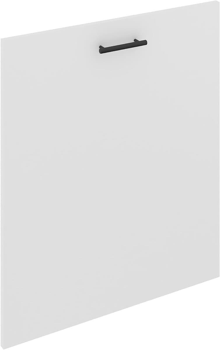 Vaatwasmachinedeur - Geruite Deur - Keuken Upgrade - Melamine Spaanplaat - 60x70cm - Wit — afbeelding 1