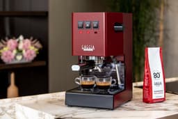 Gaggia Classic E24 - 15bar - 2.1L waterreservoir - Cherry Red — thumbnail 3