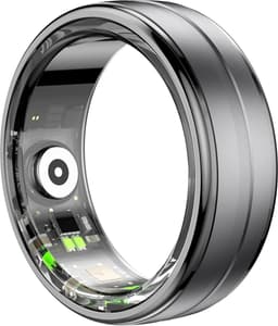 DrPhone RingSense – Smart Ring - Europese ringmaat 65 - 5ATM Waterdicht – Slaapmonitor – Hartslagmeter - SpO2 Monitor - Dagelijkse Activiteitstracking - Mobiele App – Donker Grijs — thumbnail 5