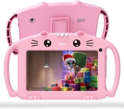 White-Label® Kindertablet Vanaf 3 Jaar - Tablet Kinderen - Kinderspeelgoed - Roze — thumbnail 1