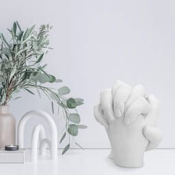 3D Gipsafdrukset voor Handen - Creatieve Bodycasting Set voor Koppels en Families — thumbnail 3