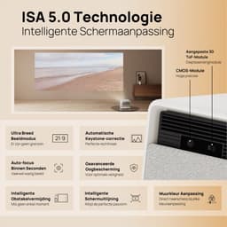 XGIMI Horizon S Max – 4K Smart-Projector – Beamer- IMAX Enhanced – Dolby Vision – Dual Light 2.0 – 3000 ISO Lumens – Android TV™ 11.0 – Harman/Kardon Sound – Bluetooth 5.1 – ISA 5.0 — thumbnail 2