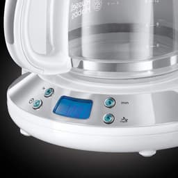 Russell Hobbs 24390-56 Inspire Koffiezetapparaat met glazen kan - Wit — thumbnail 4