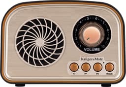 Krüger&Matz KM 834 - Draagbare Radio - Bluetooth 6.0 - Retro Ontwerp - 5W Speaker — thumbnail 3