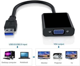 Externe USB 3.0 naar VGA Adapter voor Beeldscherm Uitbreiding — thumbnail 4