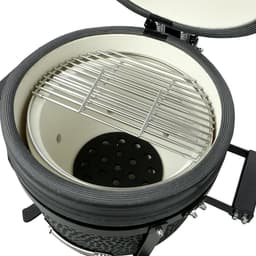 Patton Premium Compact 15" Kamado - Rooster Ø33,5 cm - Matzwart — thumbnail 4