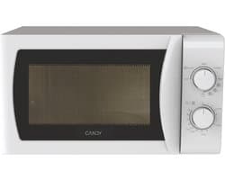 Magnetron met Grill - Keukenapparaat - Snel Maaltijden Bereiden - 4 Automatische Programma's - 20 Liter Capaciteit - Wit