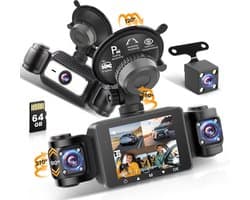 Dashcam 1080P Auto Camera met 2.4'' IPS Scherm en 170° Groothoek
