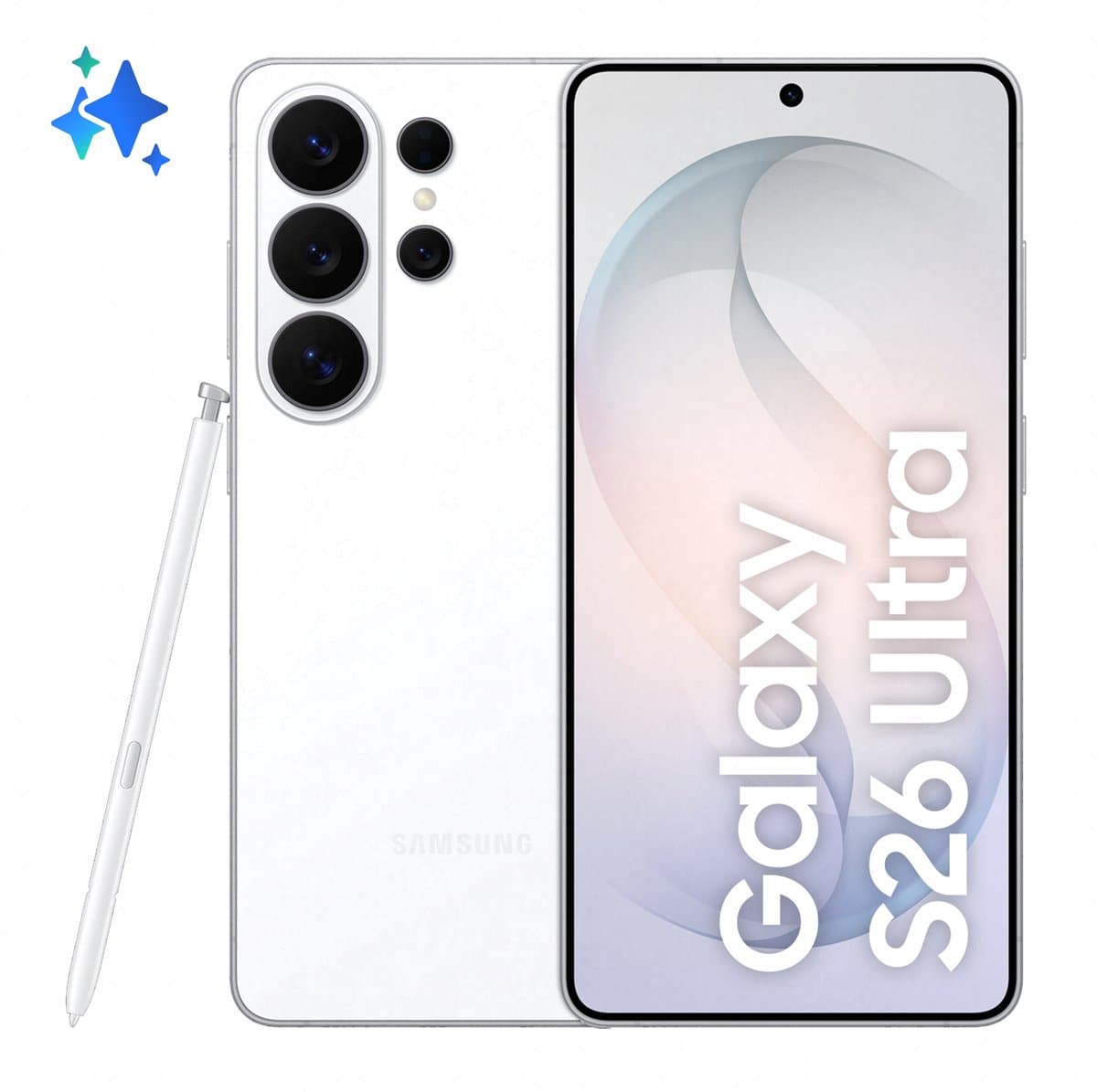 Samsung Galaxy S26 Ultra - 256GB - White — afbeelding 1