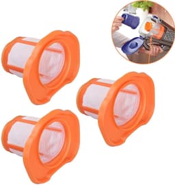 3 stuks Hepa Filter - Stof Filter - Filters - Stofzuigerfilters - Filteraccessoires - Geschikt voor Black & Decker BHHV520BT BHHV520BFP BHHV320B BHHV320J BHHV520BF BHHV520JF - Wasbaar — thumbnail 1