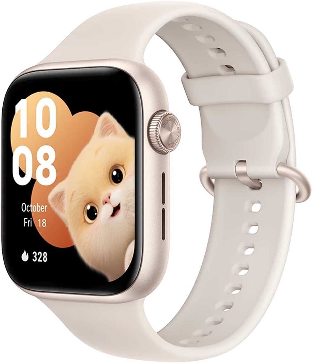 HONOR Watch 5 Goud 46mm Smartwatch Bluetooth - 1.85" AMOLED 15 dagen accuduur 5ATM GPS — afbeelding 1