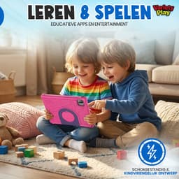 Kindertablet 10 inch – Android 15 – 64GB – Inclusief Hoes – Ouderlijk Toezicht – Kids Tablet – Tablet Kinderen – WiFi — thumbnail 5