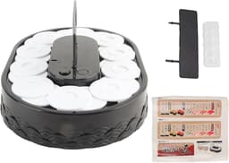 Sushi Machine - Dessert Presentatie - Feestelijke Tafeldekking - Automatisch Roterend - 30 x 21 x 6cm - Wit — thumbnail 1
