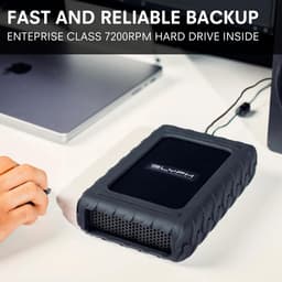 Externe Desktop Harde Schijf 8 TB USB-C Snel 7200 RPM voor Professionals — thumbnail 3