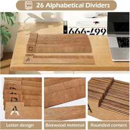 Vinyl Platen Houder en Display Stand - Opbergrek voor LP's en Brochures — thumbnail 5