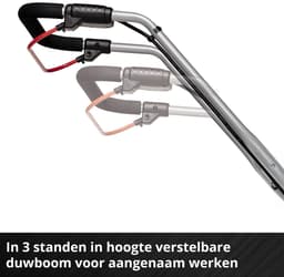 Einhell Accu Grasmaaier GE-CM 36/33 Li Kit - Power X-Change - 36 V/Li-ion - Maaibreedte 33 cm - Aanbevolen gazonoppervlakte: tot 250 m² - 30 L opvangbak - Maaihoogte: 25-65 mm - Incl. 2x 2.5Ah accu + 2x oplader — thumbnail 4