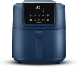 Compacte Airfryer met Keramische Coating - Gezond Frituren zonder PFAS (8L, Blauw) — thumbnail 1