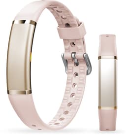 Activity Tracker - Waterdicht IP68 - Meet Hartslag, SpO₂ en Slaap - Stappenteller - Geanodiseerd Aluminium - BREND-App - Roze - BREND BR-2249 — thumbnail 1