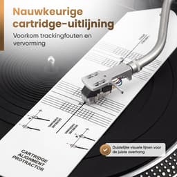 BLU LP Schoonmaakset met Protractor - 6-in-1 kit - Vinyl Cleaning Kit - Platenborstel - Platenreiniger - Antistatisch - LP Borstel - Platen Schoonmaakset - Vinyl Borstel - Vinyl Reiniger - LP Reiniger — thumbnail 5