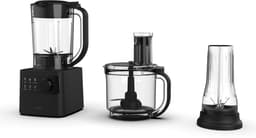 Klarstein Keukenmachine Velaire met mixer – 1200 W multifunctionele keukenmachine, 2-liter kom, 1,75-liter mixer, 6 programma's en snelheden, sapcentrifuge en vleesmolen opzetstukken - 2L - voor Keuken - Knetmaschine - Rührmaschine — thumbnail 1