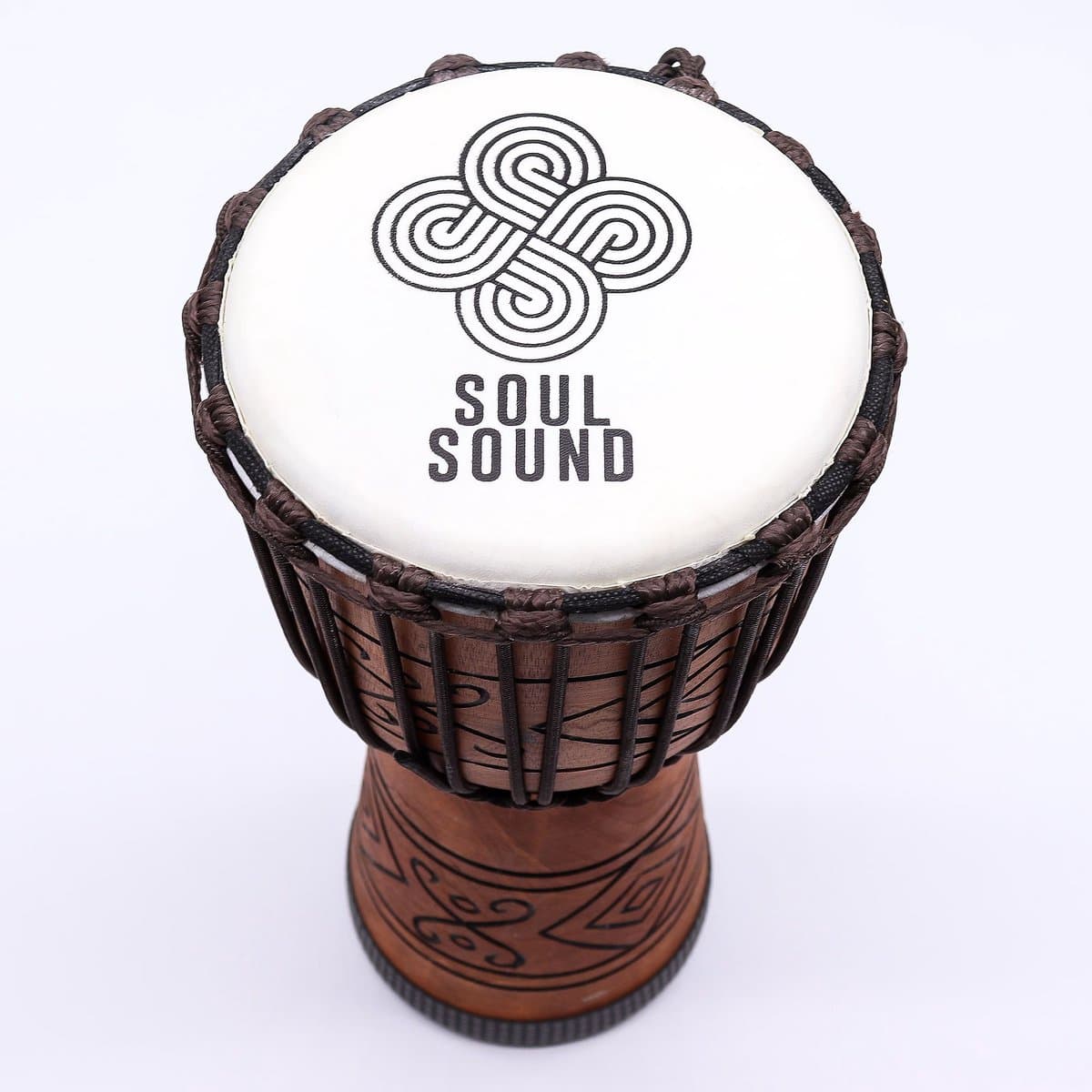 Pro Djembe Trommel – Soul Sound(laag) 40 cm — afbeelding 1