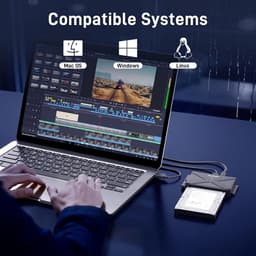 Universele Externe Harde Schijf Adapter USB 3.0 voor 2,5 en 3,5 inch SATA en IDE HDD/SSD — thumbnail 4