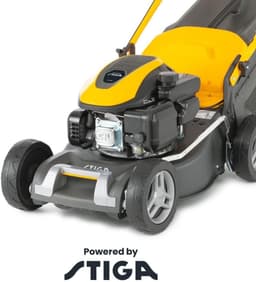 Benzine Grasmaaier - Gazonmaaier Mulchmaaier - Effectief Gras Snijden - Centrale Maaihoogte Instelling - 41cm Maaibreedte — thumbnail 3