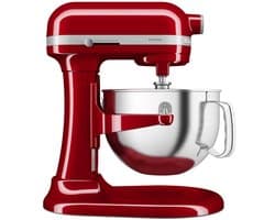 KitchenAid keukenmachine - Artisan - In hoogte verstelbare kom - 375 W - 11 snelheden - 3 RVS accessoires - 5,6L - Keizerrood