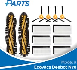 Ecovacs Deebot N79 Onderhoudsset (Plus.Parts® alternatief voor DN622-KTA) — thumbnail 1